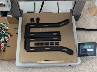 Track saw rail holder for Bora work bench