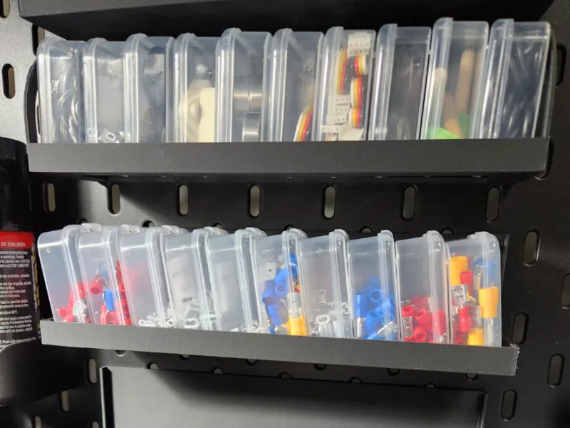 Lightweight Rack for Storage Boxes