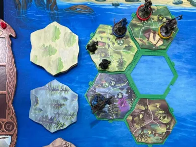 Valheim Board Hex Grid