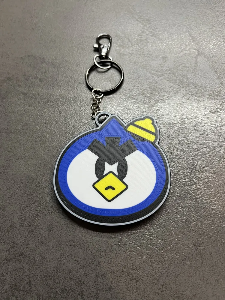 Mr. P keychain from BrawlStars - Free 3D Print Model - MakerWorld