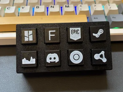 Shortcut key box (No screws!)