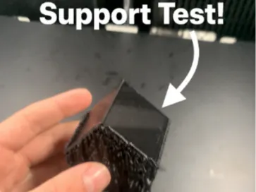 Pla Support Test - Easy Removal