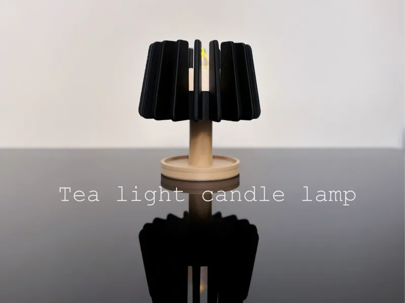 Tealight Candle Lamp (holder) - snap together