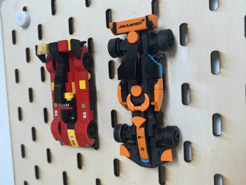 Skadis hook for legos