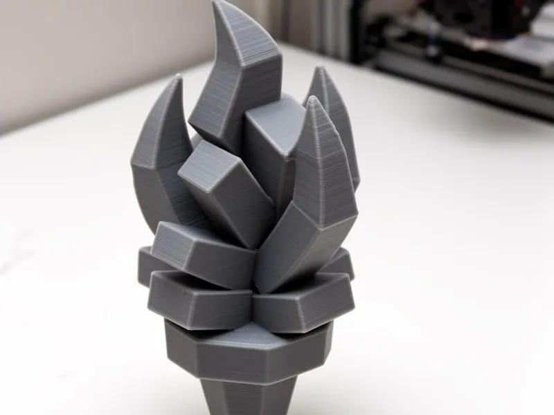 Stone torch