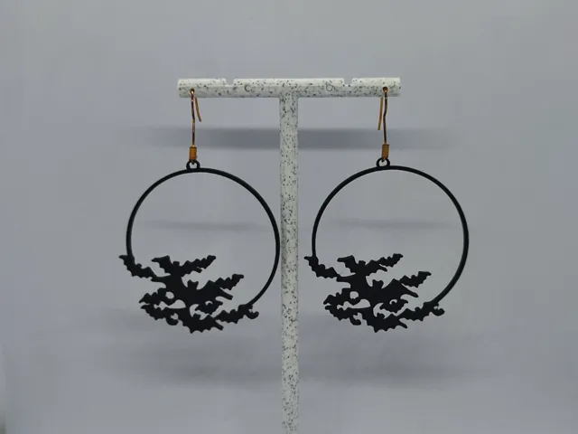 Aretes Noche de Murciélagos