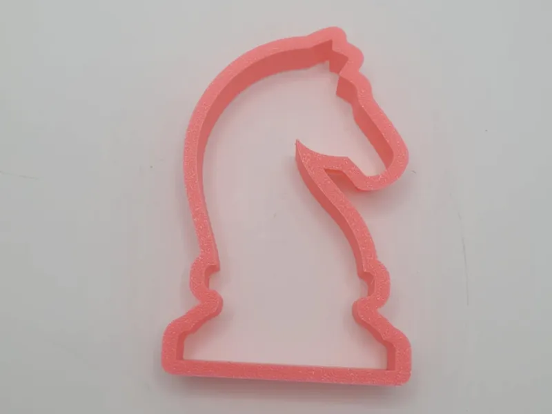 Chess Knight Cookie Cutter Horse