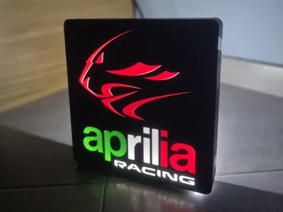 Aprilia Racing LED Lamp
