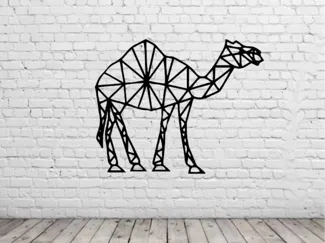animal geometrico decoracion pared v8
