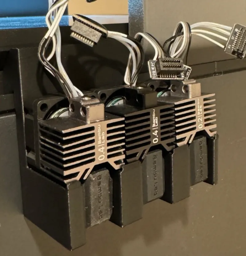 3X Complete Hot End Holder