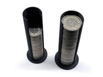 Holder for 1 & 2 Francs