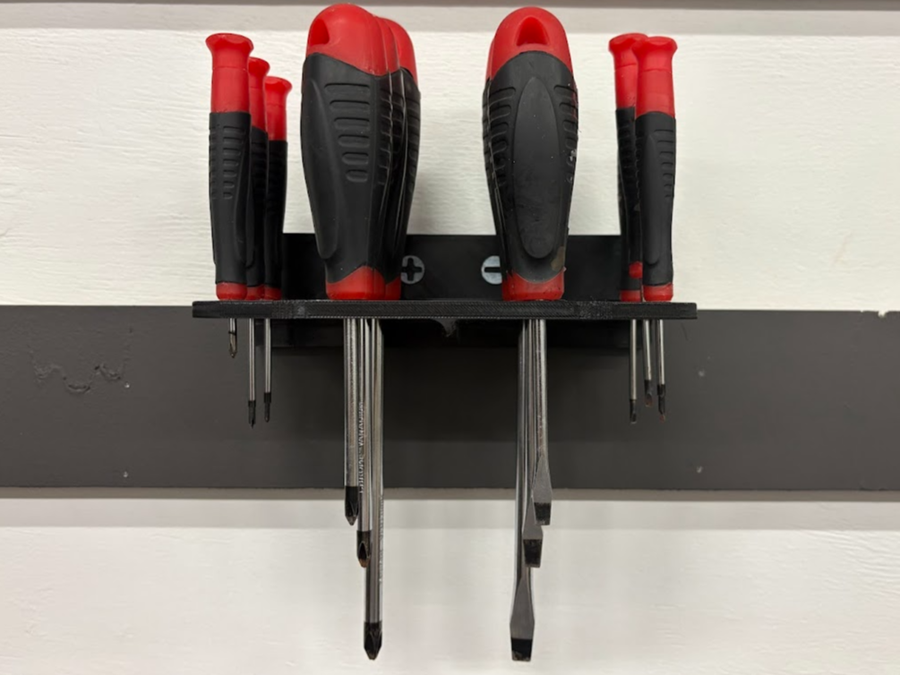 French Cleat Screwdriver Holder