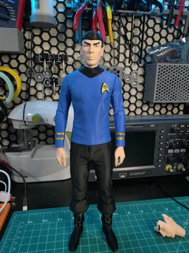 Accesorio para impresora 3D: Mr. Spock | 30cm Non-AMS Collector Figure — vista de referencia 5