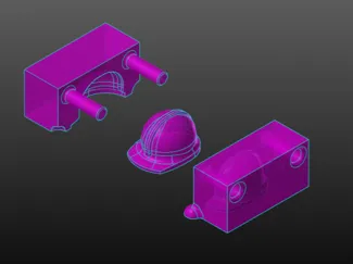 Hardhat Cakepop mold