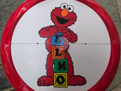 3DTMT Elmo Blocks Wheel