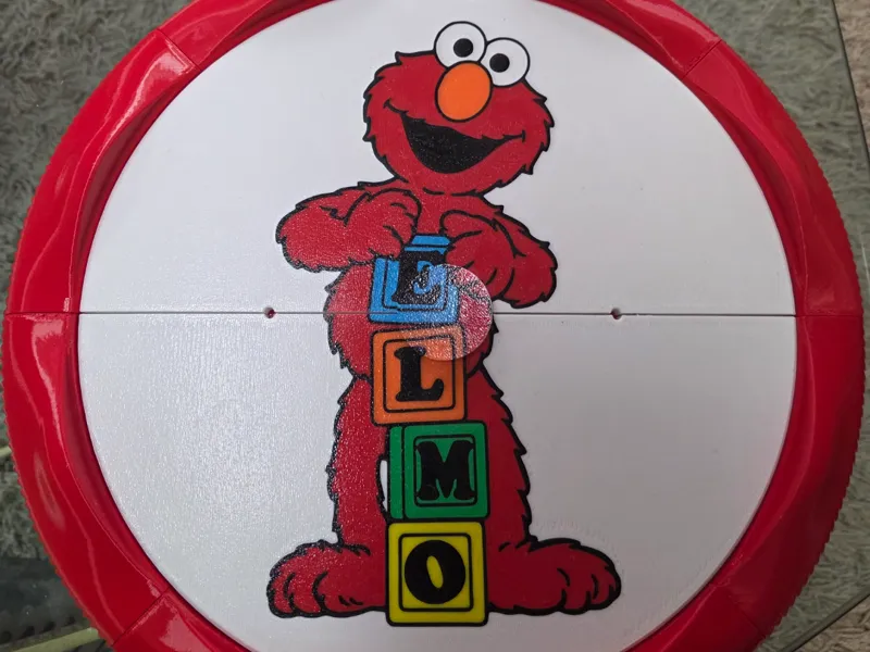 3DTMT Elmo Blocks Wheel