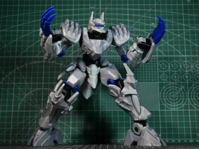 Jackal -- Fully Articulated No AMS True Scale Mech Unit 4