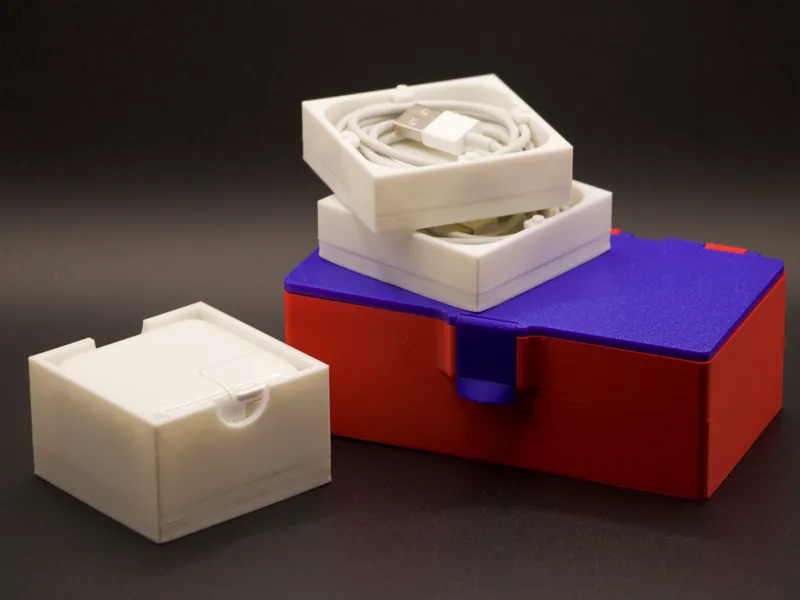 Charger storage system - box