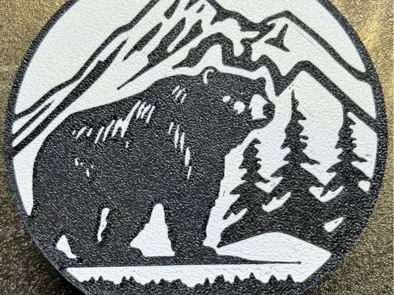 Bear coaster