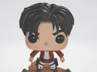 Figurine Eren style Funko Pop — grand format — photo 1