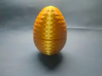 Capsule œuf torsadée géométrique — photo 2