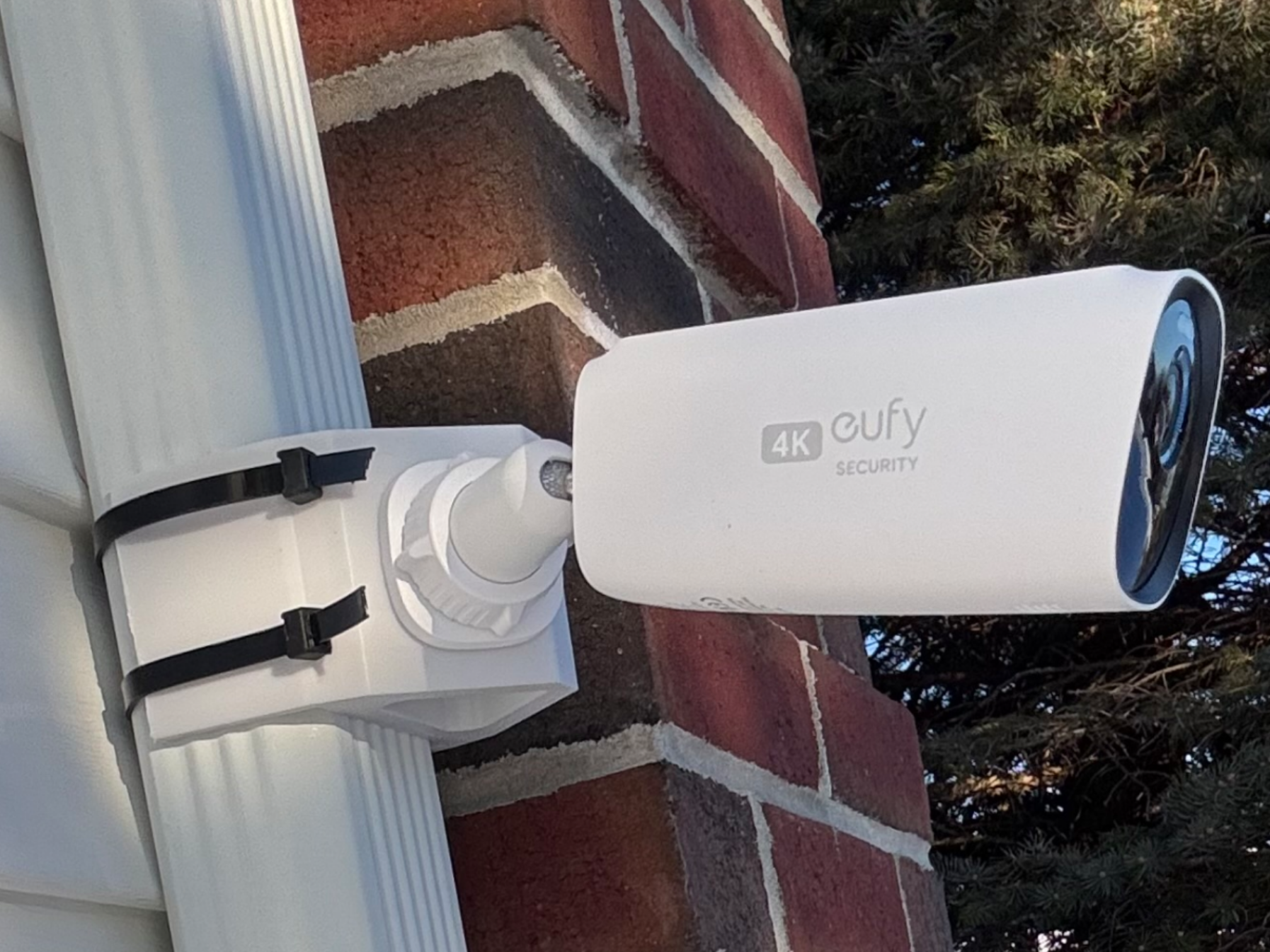 3"x2" Downspout  Mount for Eufy S330 Solar Camera