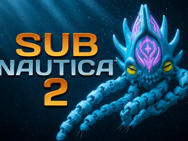 Cute Articulated Collector Leviathan (Subnautica2)