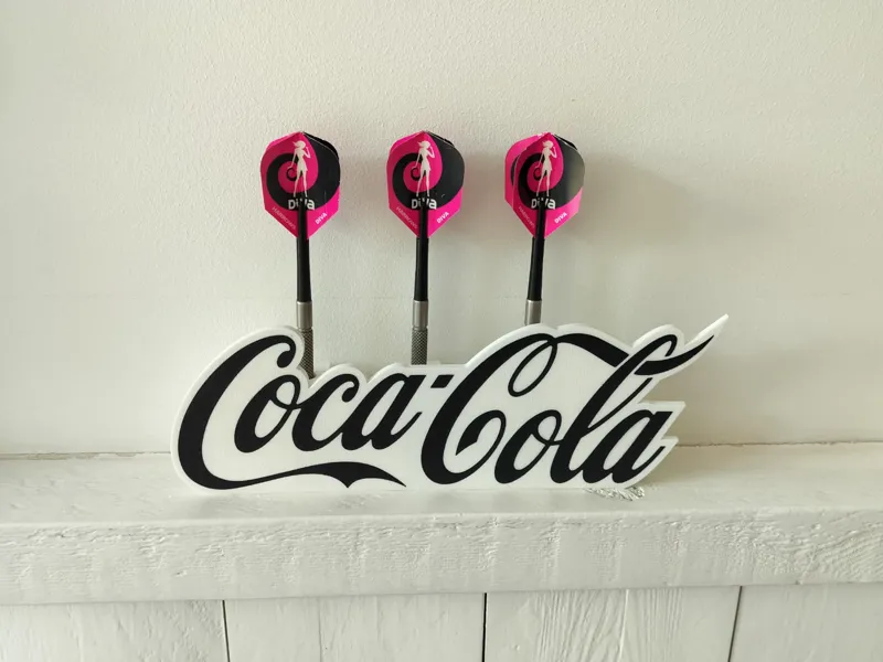 Darts stand Coca Cola