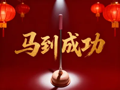 Year of the Horse: Print a toilet plunger and get things flowing immediately Toilet plunger handle, dimensions D25*H100mm, 19mm opening