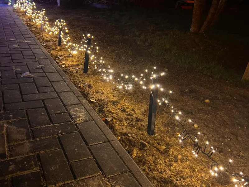 Halterung für Lichterketten