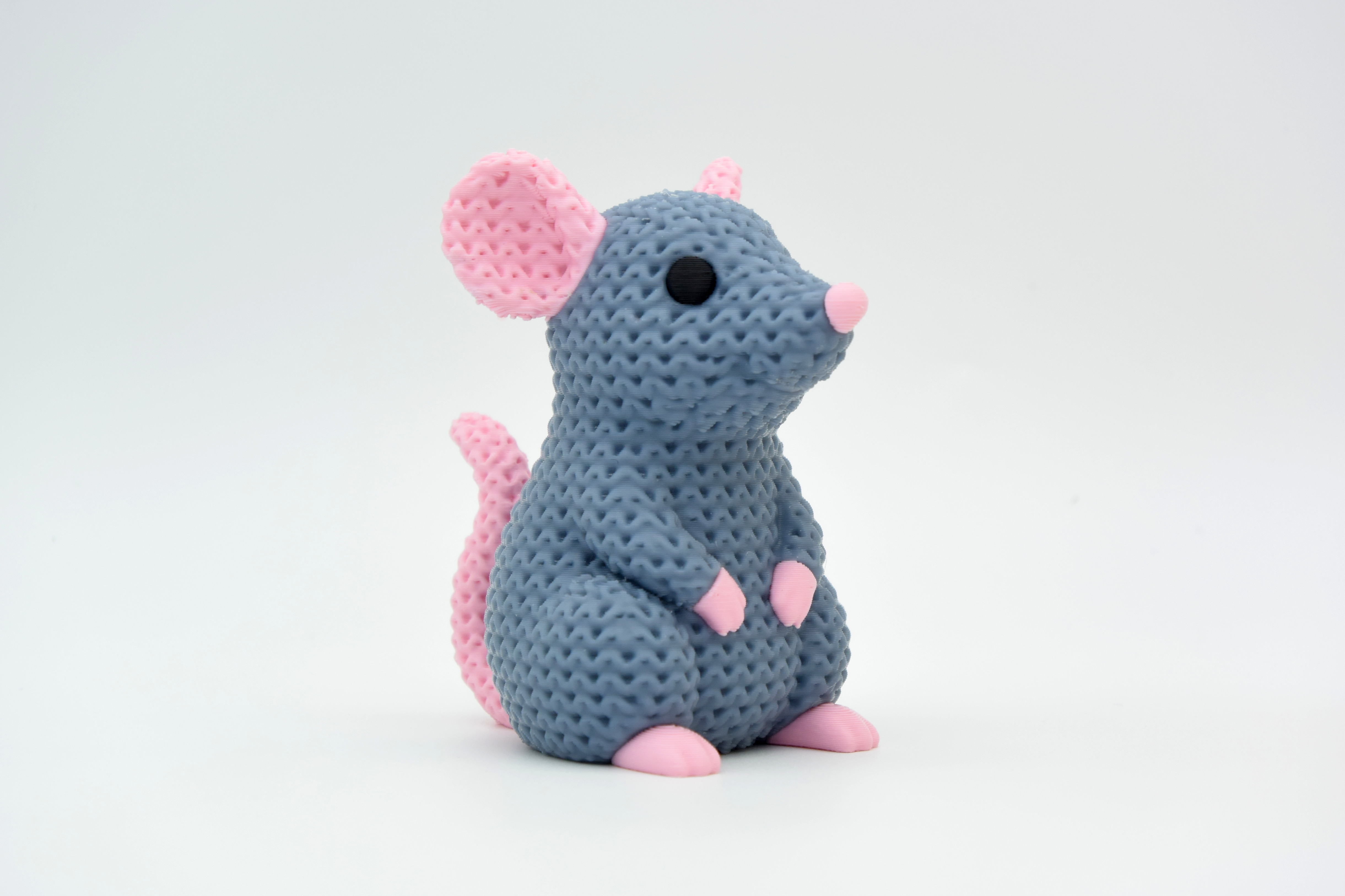Miniatura 2 do modelo 3D Knitted Rat