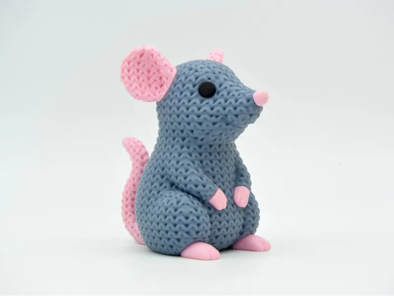 Knitted Rat
