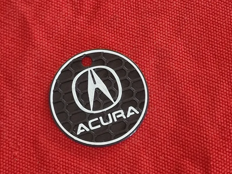 Acura logo keychain