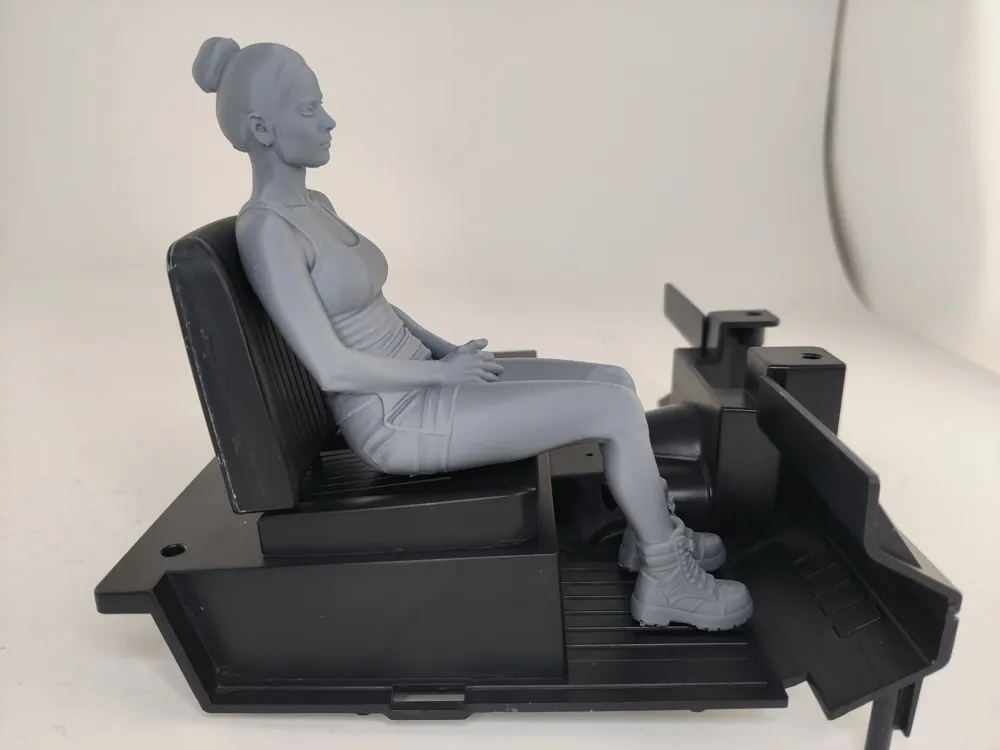 Woman sitting for rc scaler or crawler 1:10 - Free 3D Print Model ...