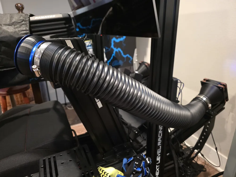 Sim Racing Wind Kit Oc Racing Sim Racing Wind Simulator - Complete Kit - Free 3D Print Model - MakerWorld