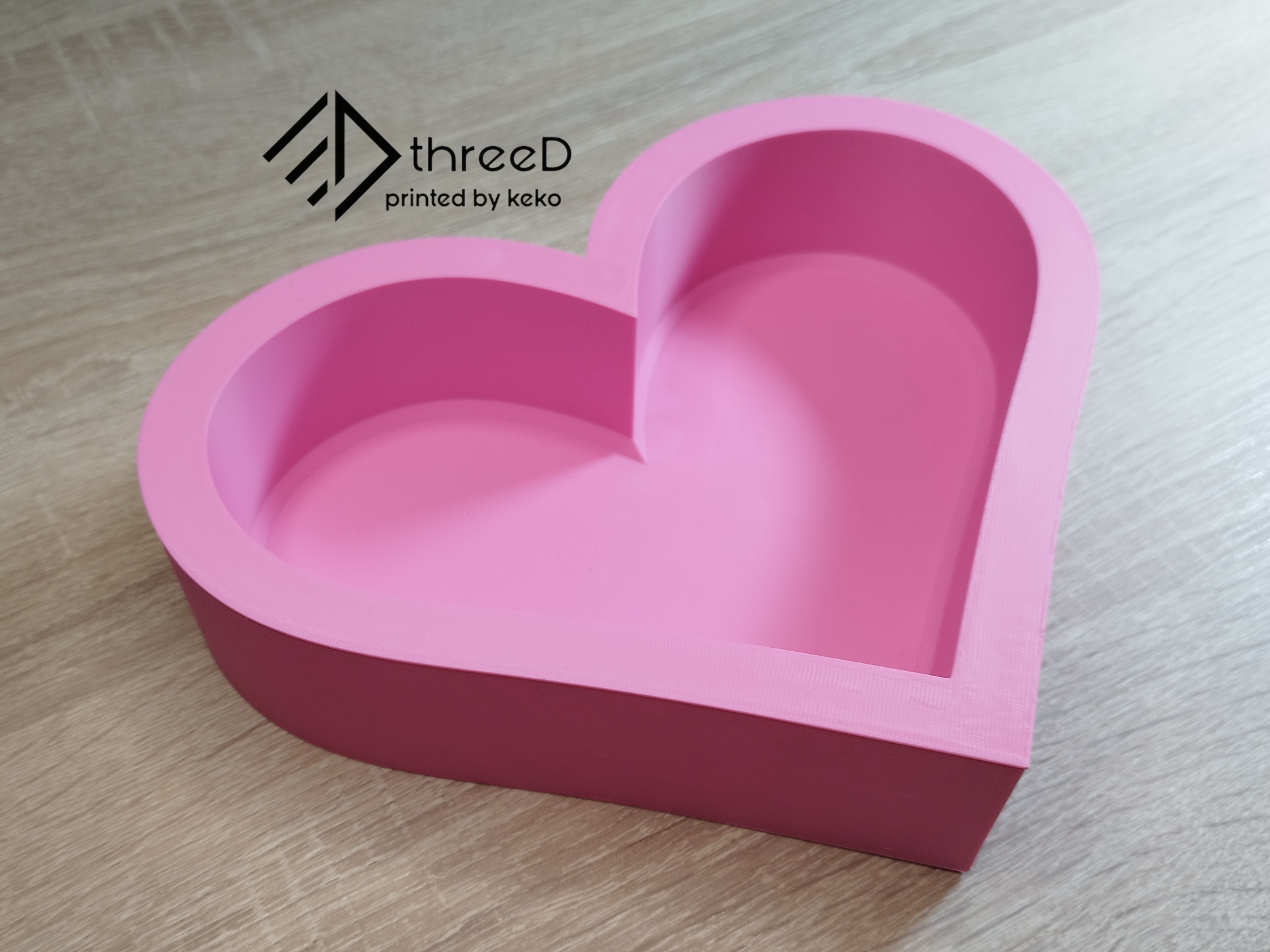 Heart Organizer Box | Cute Vanity Storage