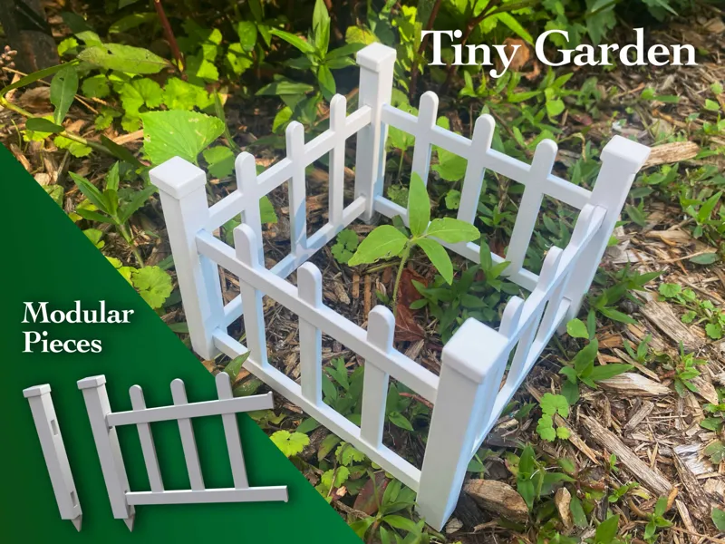 Tiny Garden Fence - Modular Sections