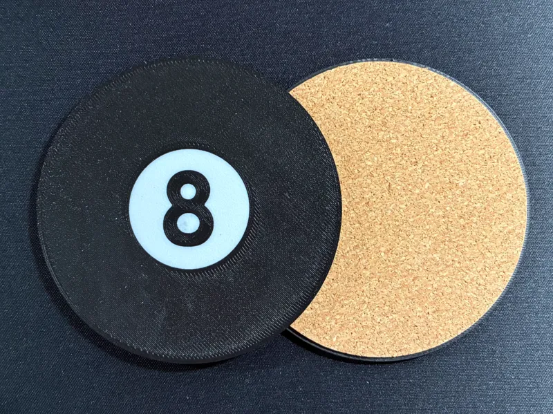 8 Ball coaster