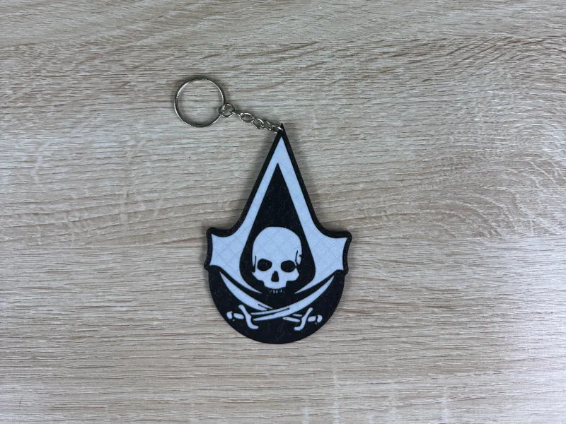Assassins Creed Black Flag Keychain