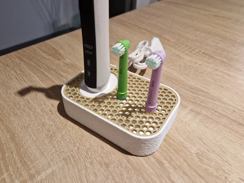 Support brosse à dents Oral-b - 1b 2t