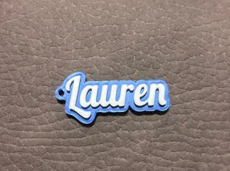 Lauren name keychain