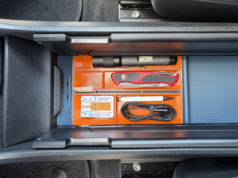 Volvo EX30 Internal Center Console Organizer