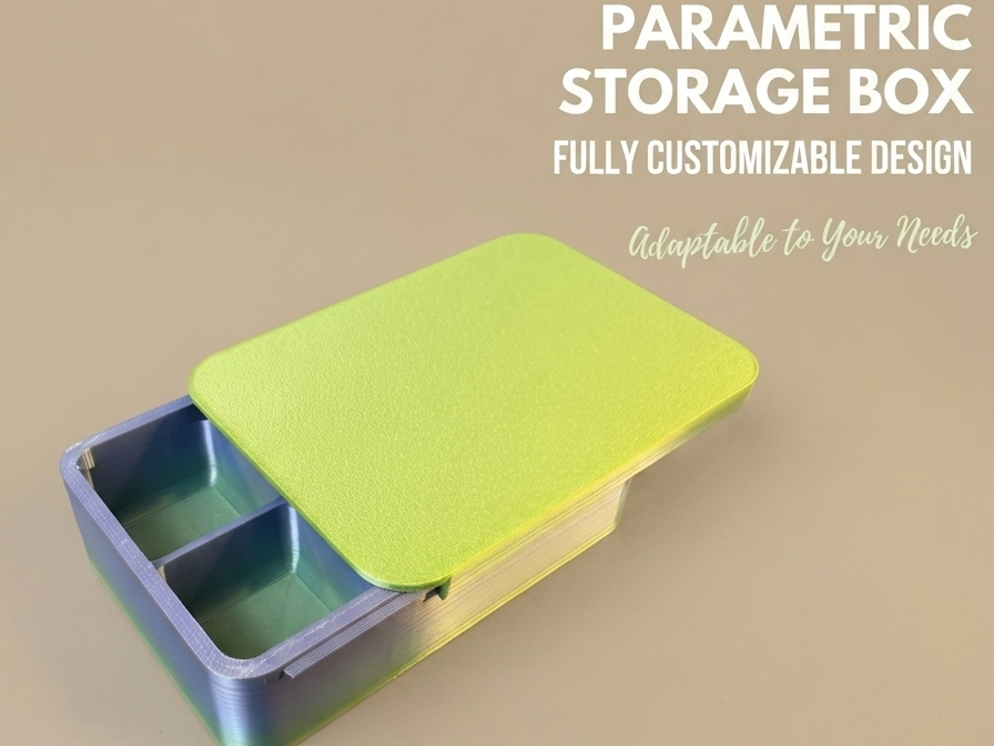 Customizable Sliding Lid Box 