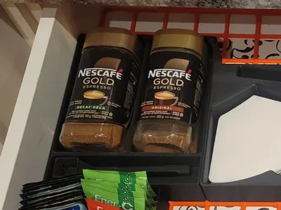 Instant Coffee and Scoop Holder Gridfinity