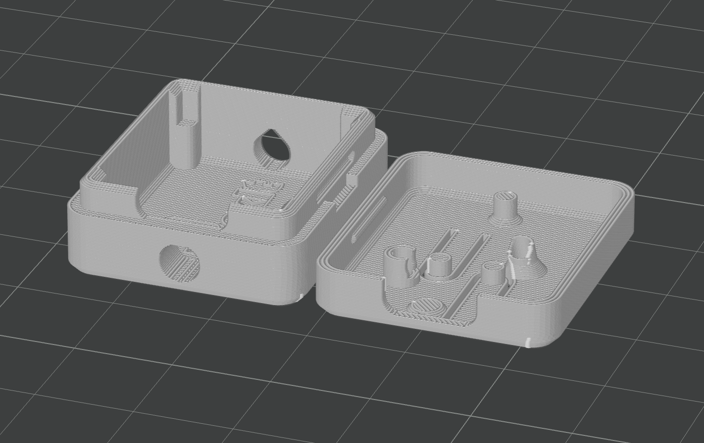 Miniatura 3 do modelo 3D ESP32-C3 SuperMini Case | Options