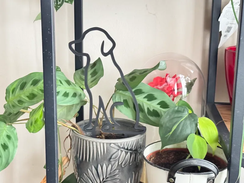 Plant trellis, support, Dog theme ver.2