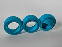 Spinner anti-stress triple (version compacte) — photo 6