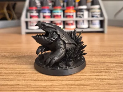 bulette dnd d&d mini miniature base 50 mm
