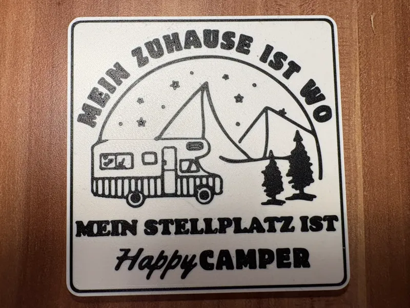 Getränkeuntersetzer "Stellplatz"