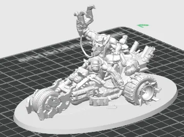 Greenskin vehicle with 3 weels